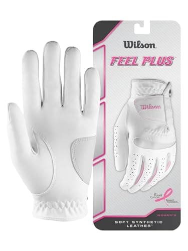 Wilson Feel Plus Rękawica Golfowa Damska M Biała