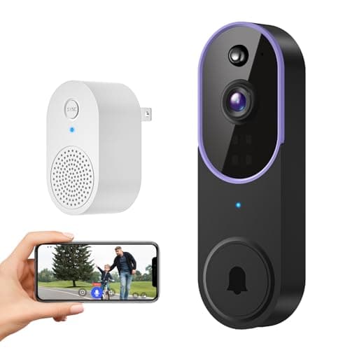 Novaquill P50 Bezprzewodowy Dzwonek Wideo 1080p