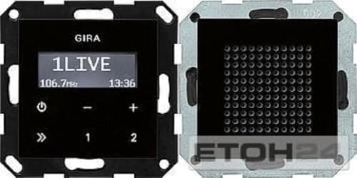 Gira 228005 Podtynkowe Radio RDS System 55