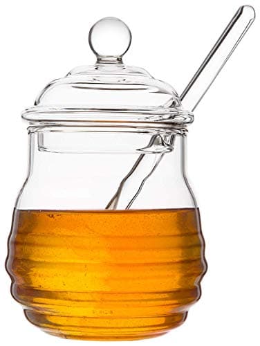 Mkouo Szklany Słoik do Miodu 265 ml