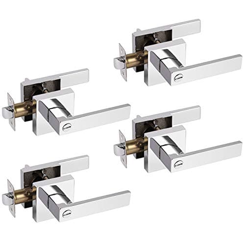 Gobrico GB-BK-DL01PC-4Pack Szklane Gałki Drzwiowe