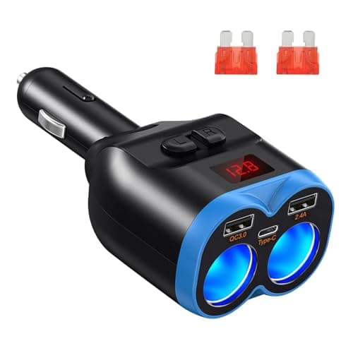 Linkstyle A21248U Ładowarka Samochodowa USB 5-Portowa