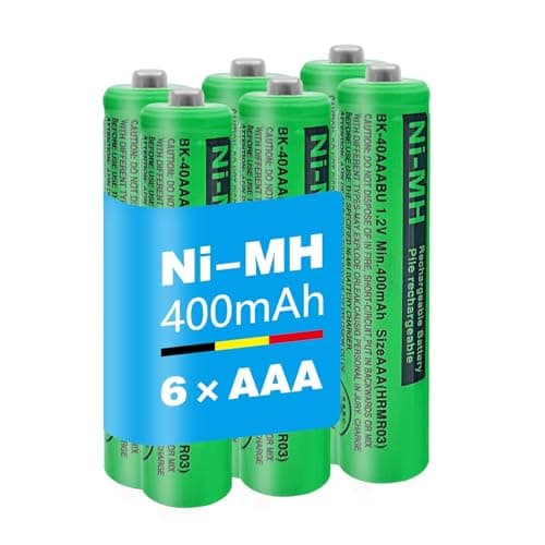Milklily Bateria AAA Ni-MH 400mAh 6 sztuk