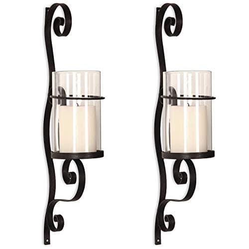 Asense Wdzięczny Skręt Kinkiety Świecznikowe 2 szt.