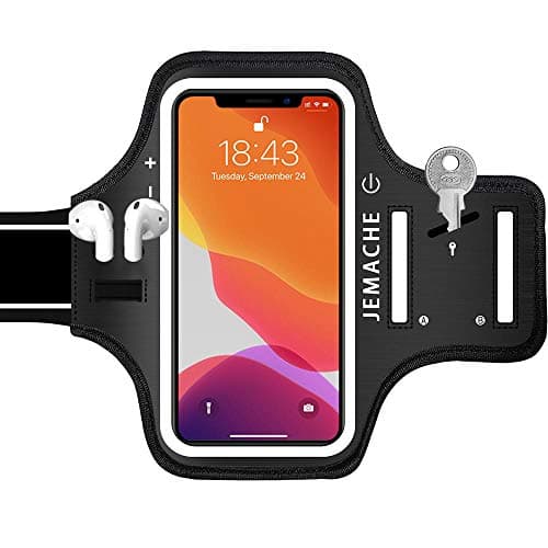 JEMACHE Opaska na Ramię iPhone 13 Pro Max Ciemny
