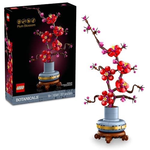 LEGO Botanicals Kwiat Śliwy Zestaw 327 Elementów