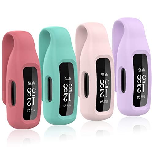 Huadea 4-pak etui silikonowe Fitbit Inspire 2