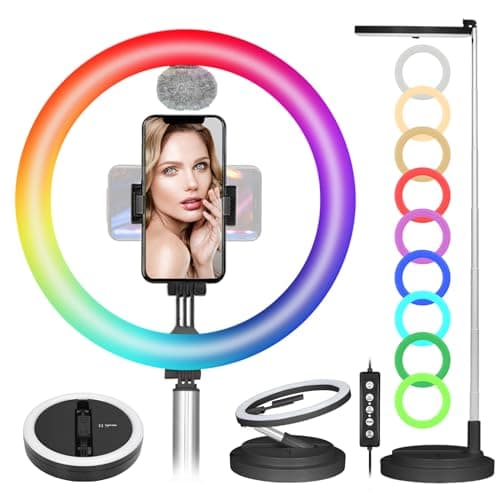 Tarion RGB-CSBK Lampa Pierścieniowa do Selfie