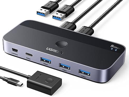 UGREEN 15705 Przełącznik KVM USB 3.0