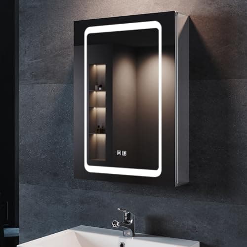 Sonni YJY-SMD-01 Szafka Łazienkowa z Lustrem 50x70 cm