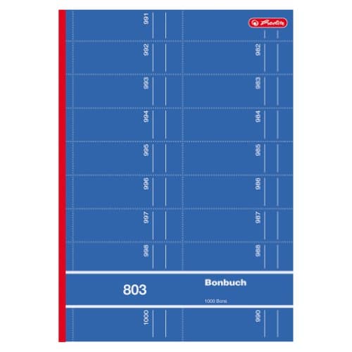 Herlitz Bonbuch 803 Zeszyt 1000 Stron