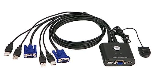 Aten CS22U 2-portowy przełącznik KVM USB