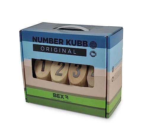 Bex Numer Kubb oryginalna gra ogrodowa