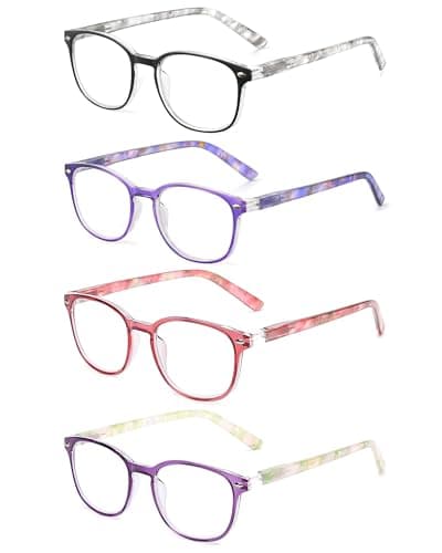 Jm ZTPL0042C7-250 Zestaw 4 Okulary do Czytania