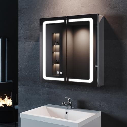 Sonni YJY-SMD-01 Szafka Łazienkowa z Lustrem 65 cm
