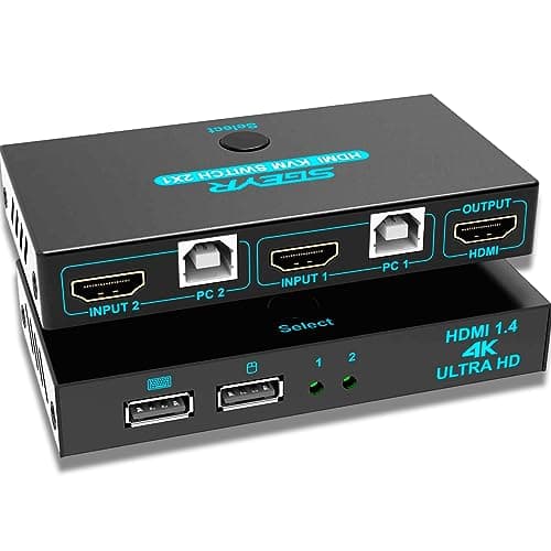 Sgeyr FR-4K302 Przełącznik KVM HDMI 2x1
