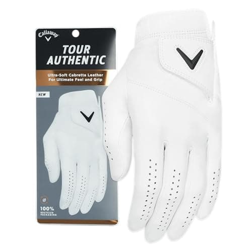 Callaway Tour Authentic Rękawica Golfowa Biała 2022 Griptac