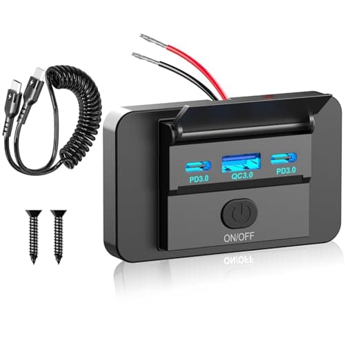 Qidoe QD10-6 Ładowarka Samochodowa USB 3-Portowa