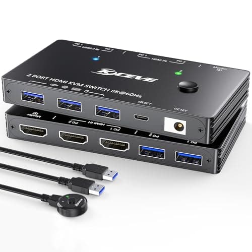 Aoocoo 8201 Przełącznik KVM HDMI 8K