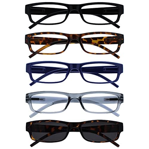 Opulize RRRRS32-12372 Okulary do Czytania 5-pak