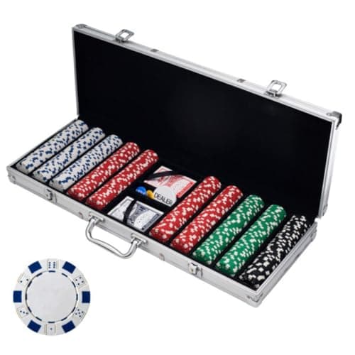 Trademark Poker Zestaw żetonów 500 elementów