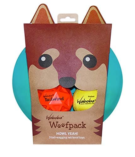 Waboba Woofpack Zestaw Zabawek dla Psów 3w1