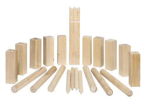 Goki Wikingerspiel Kubb Średni Zestaw do Gry