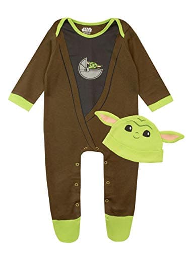 Star Wars Baby Yoda Piżama z Kapeluszem