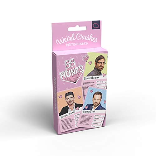 Weird Crushes British Hunks Top Trumps gra