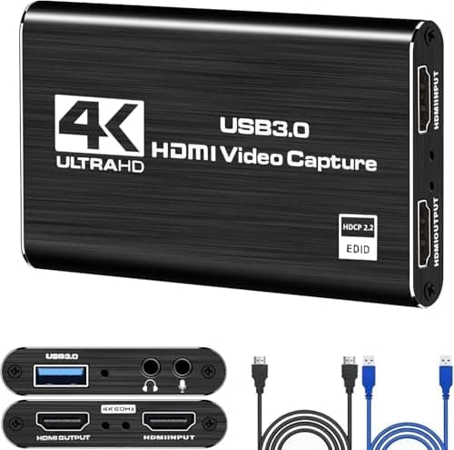 Gkeapza 4K-Parernt Karta Przechwytywania HDMI