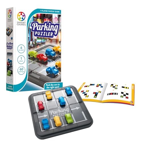 SmartGames Parking Puzzler Gra Logiczna 60 Zadań