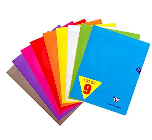 Clairefontaine Zeszyty 299361AMZC Zestaw 9 Sztuk