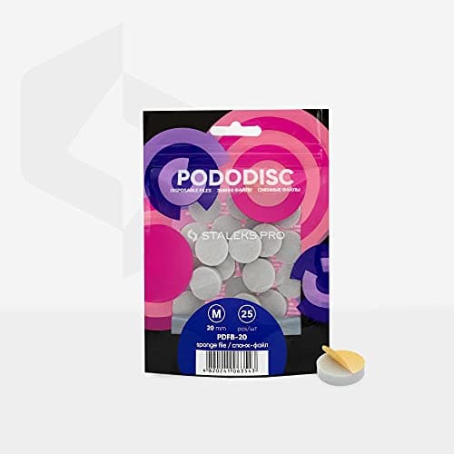 Staleks Pro PODODISC pilniki-gąbki do pedicure 25 szt.