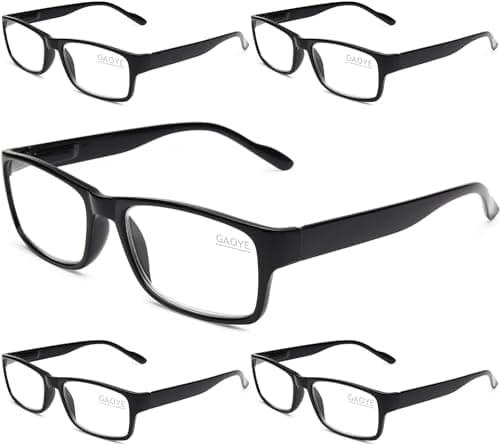 Gaoye BL013 5-pak Okulary z Filtrem Niebieskim