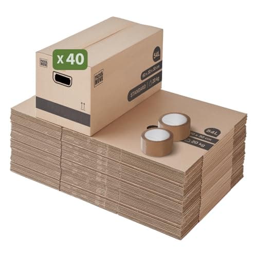 Pack And Move 32580 Pudła Kartonowe 40 szt.