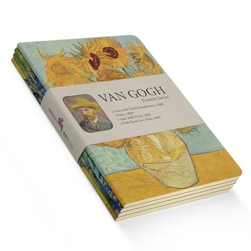 Retronote Van Gogh Zeszyty 4-częściowy