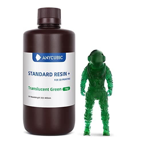 Anycubic Standard Resin+ 1KG Przezroczysta Zieleń