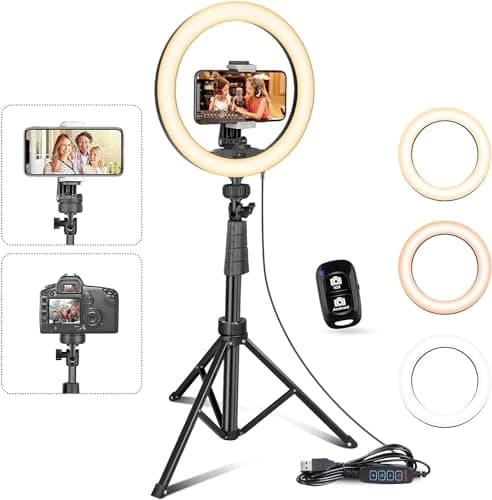 UBeesize 12-calowa Lampa Pierścieniowa LED do Selfie