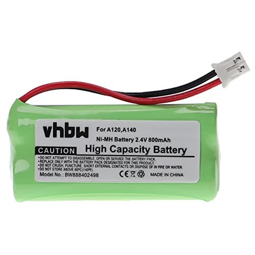 vhbw Akumulator Ni-MH 2.4V 800mAh