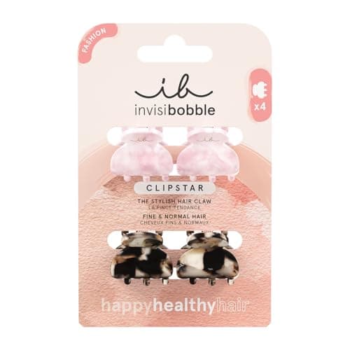Invisibobble Clipstar 4x Spinki do Włosów