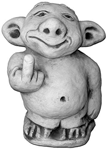 Gartendekoparadies.de Troll XXL Figurka Ogrodowa