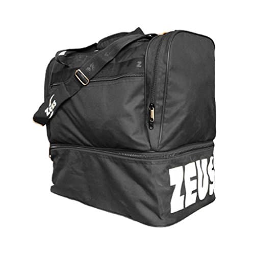 Zeus Torba Sportowa Średnia Czarna 48x50x27 cm