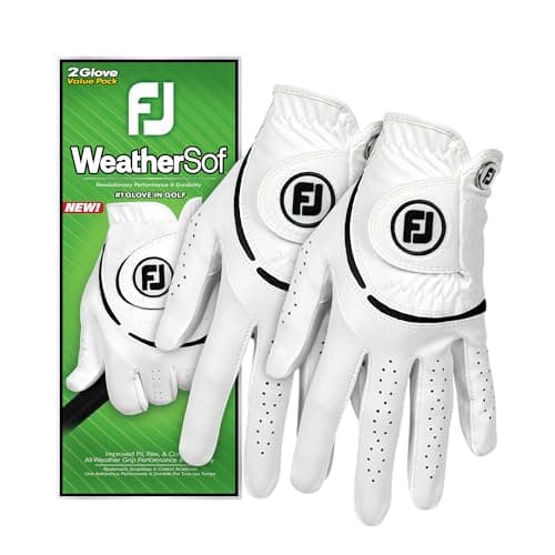 FootJoy WeatherSof damskie rękawice golfowe 2-pak