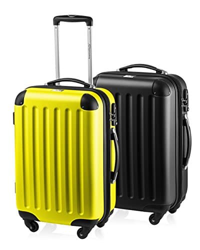 Hauptstadtkoffer Żółto-Czarny Zestaw Bagażu Podręcznego 55cm