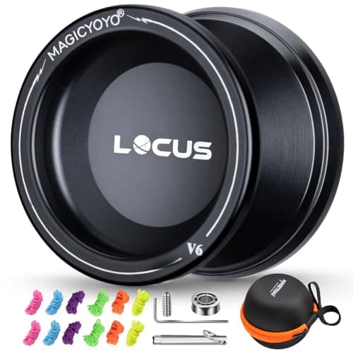 MAGICYOYO LOCUS V6 Metalowe Jojo Zestaw