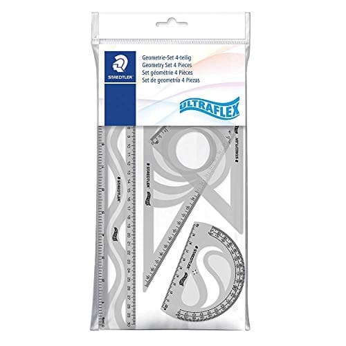STAEDTLER Zestaw geometrii Ultraflex 4-częściowy
