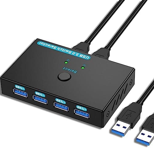 Sgeyr USB304 Przełącznik KVM 2x4 USB 3.0