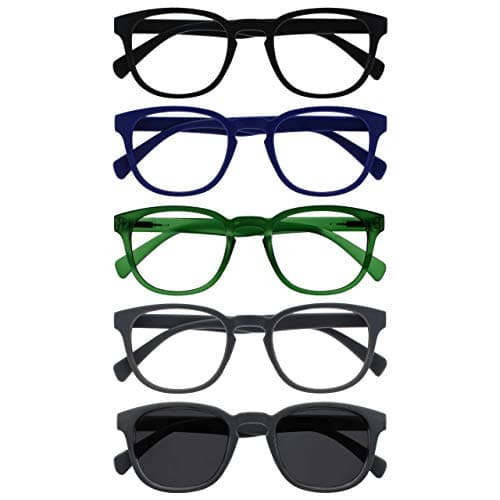 Owalne okulary do czytania