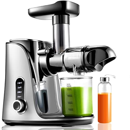 AMZCHEF Cold Press Sokowirówka do Owoców/Warzyw