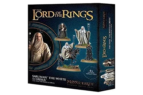 Games Workshop Saruman Biały i Gríma Miniatury